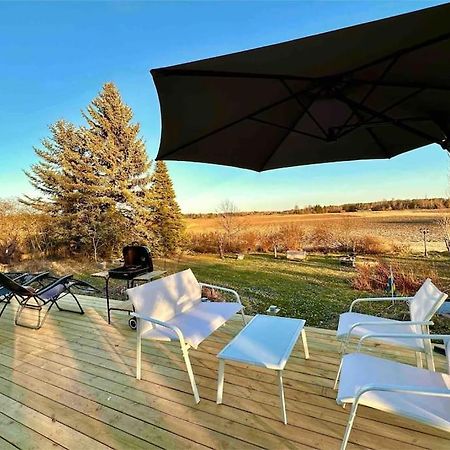 Modernt & Rymligt Sommarhus Pa Landet- Bubbelpool Villa Eskilstuna Eksteriør bilde